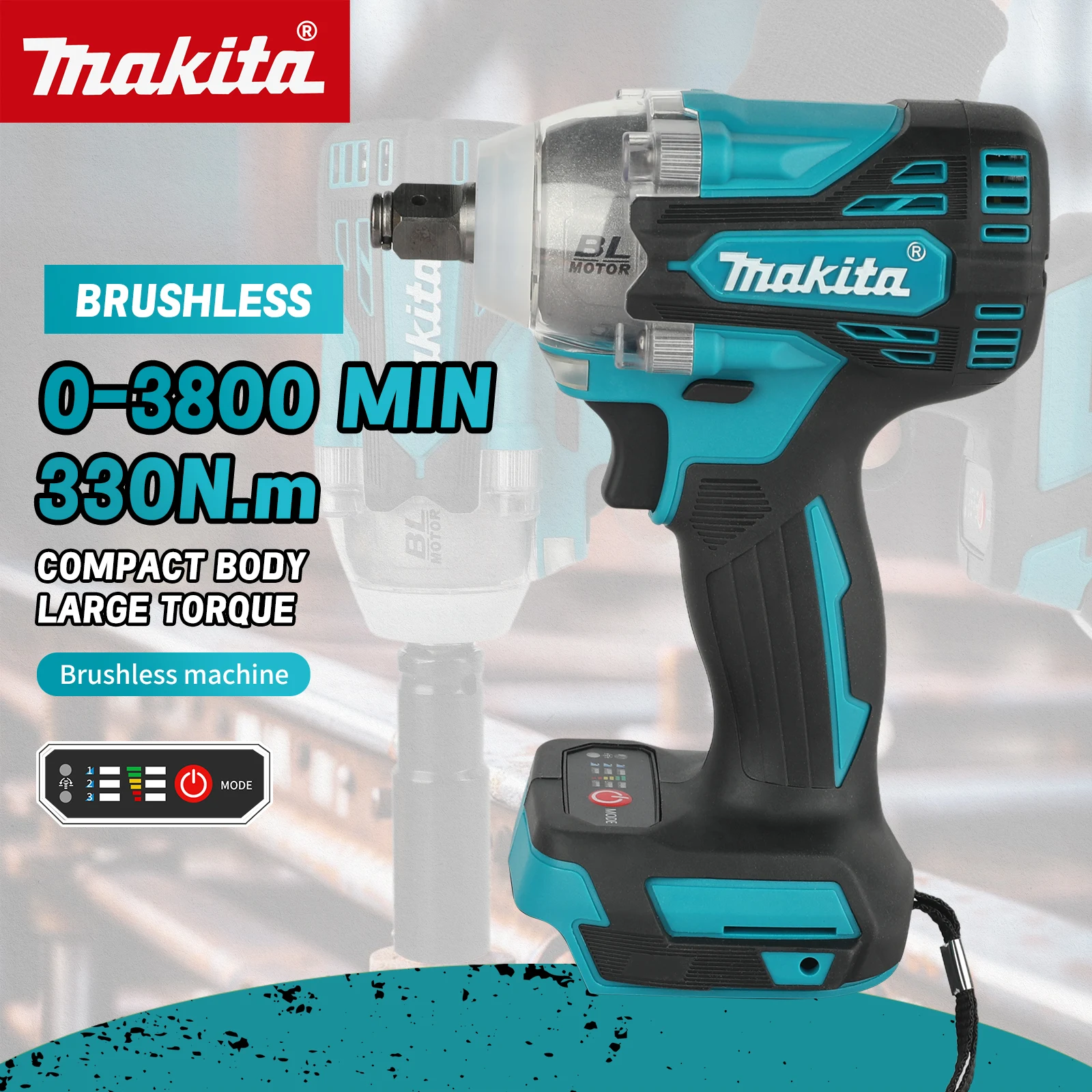 Llave de impacto inalámbrica M - Makita Drill Dtw300 reseña y precio