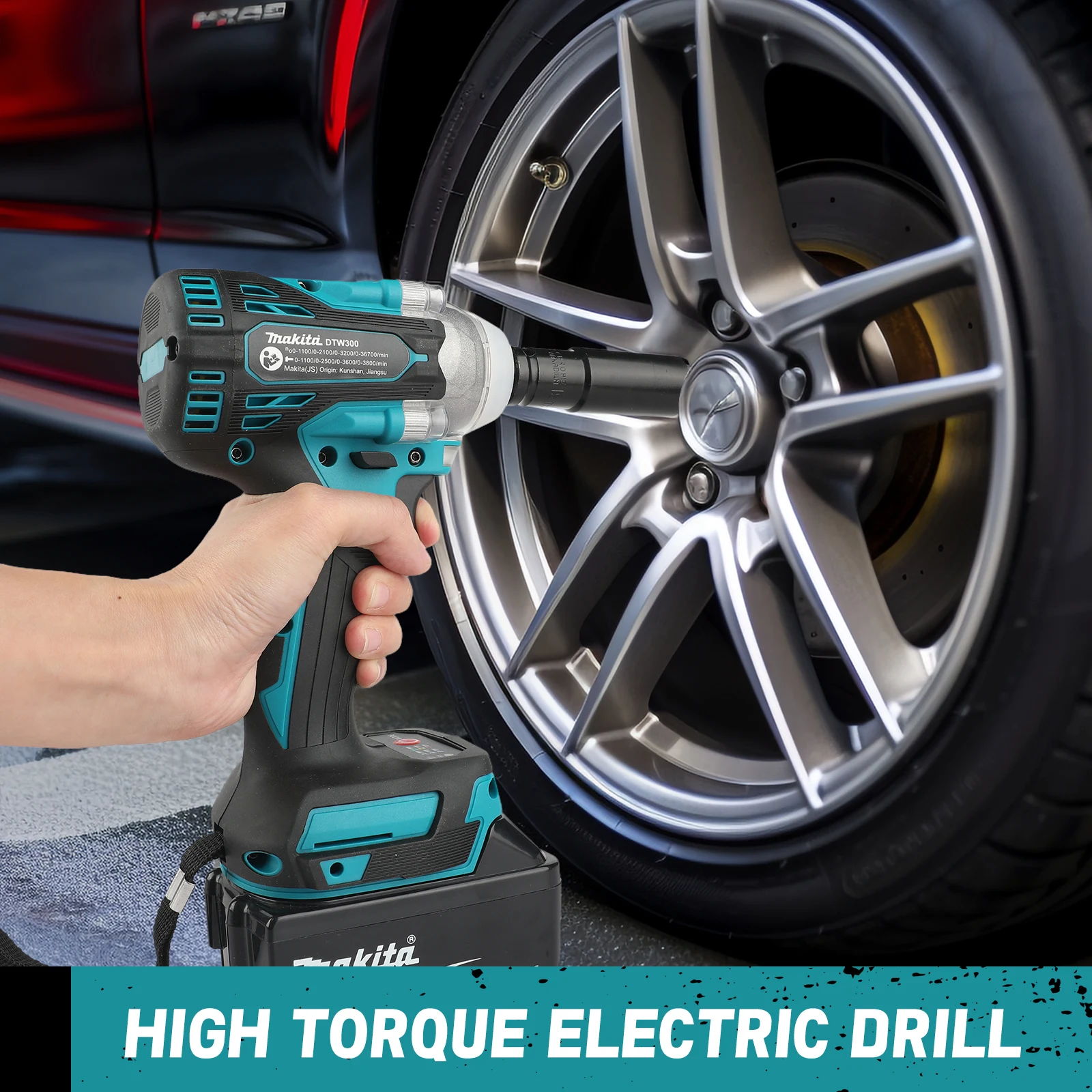 Llave de impacto inalámbrica M - Makita Drill Dtw300 reseña y precio