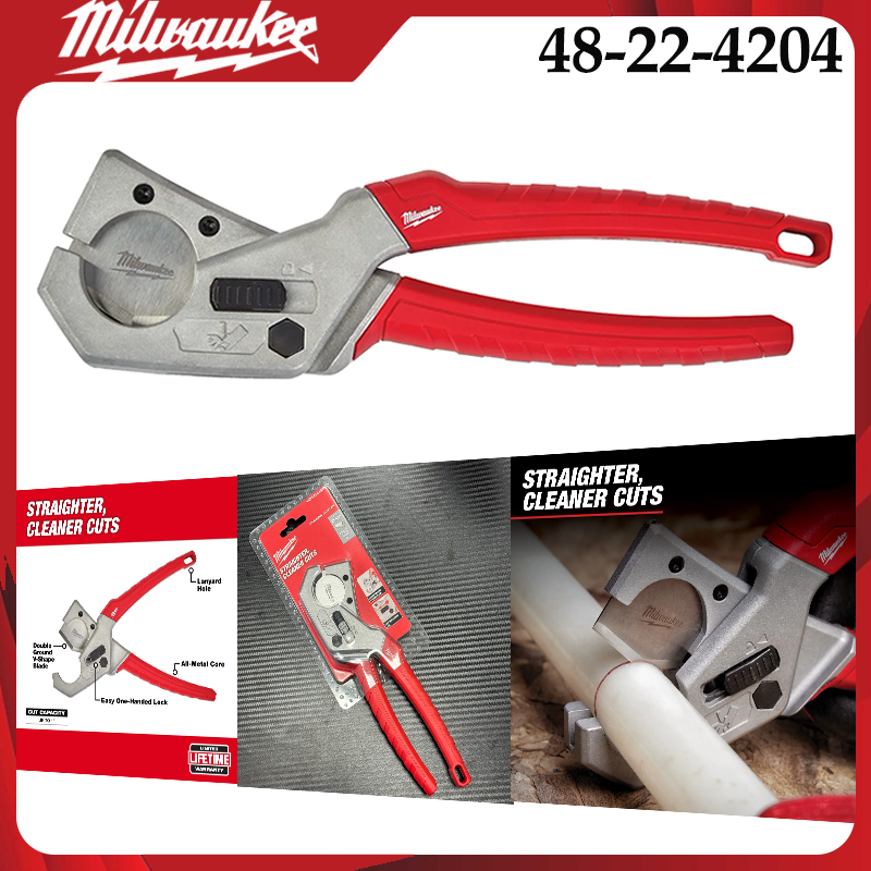 Cortador de tubos de PVC Milwa - Pipe Cutter Ratchet reseña y precio